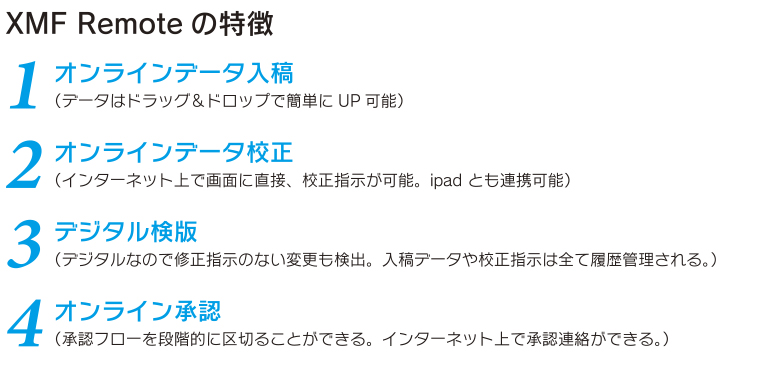 XMF Remoteの特徴